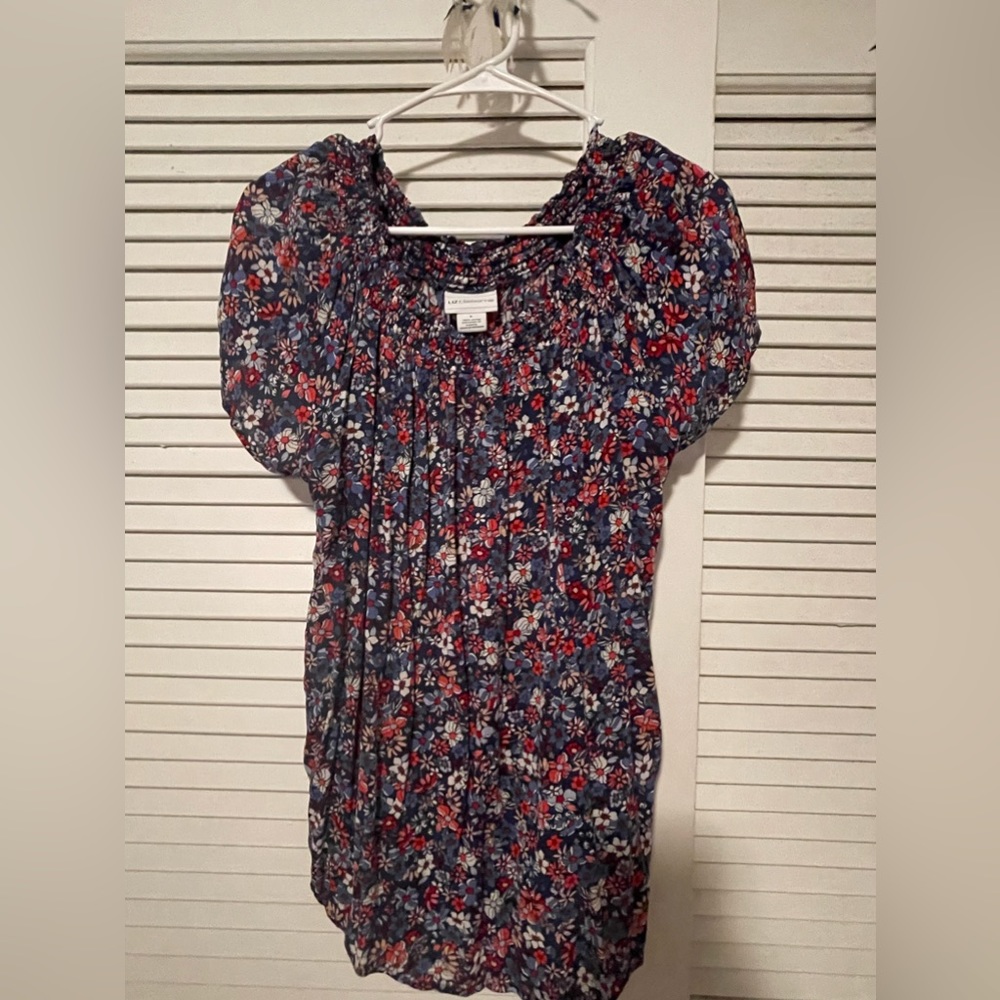 Liz Claiborne flower blouse